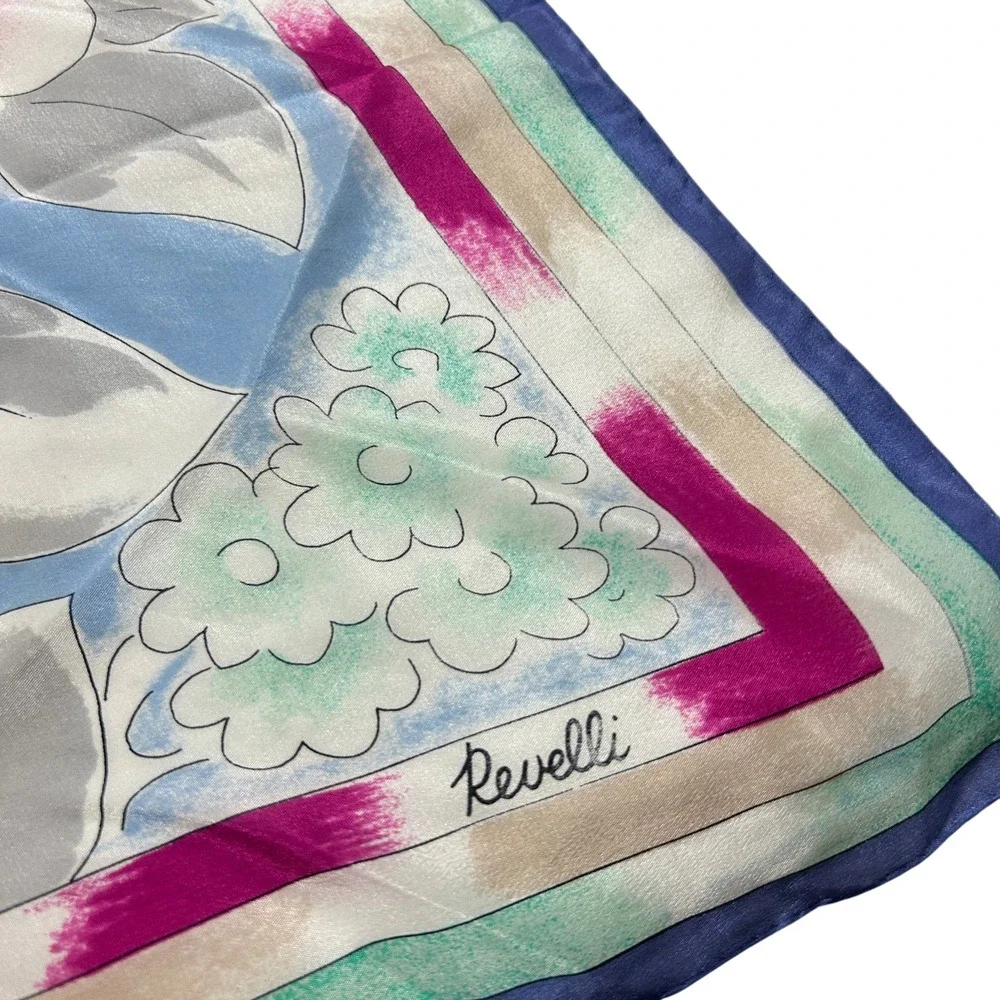 Revelli Floral Square Scarf Large 30